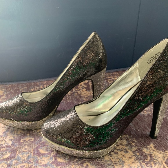 Rampage glitter heels - Picture 2 of 6